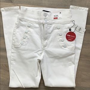 Express Ankle Jeans Super High Rise Stretch+